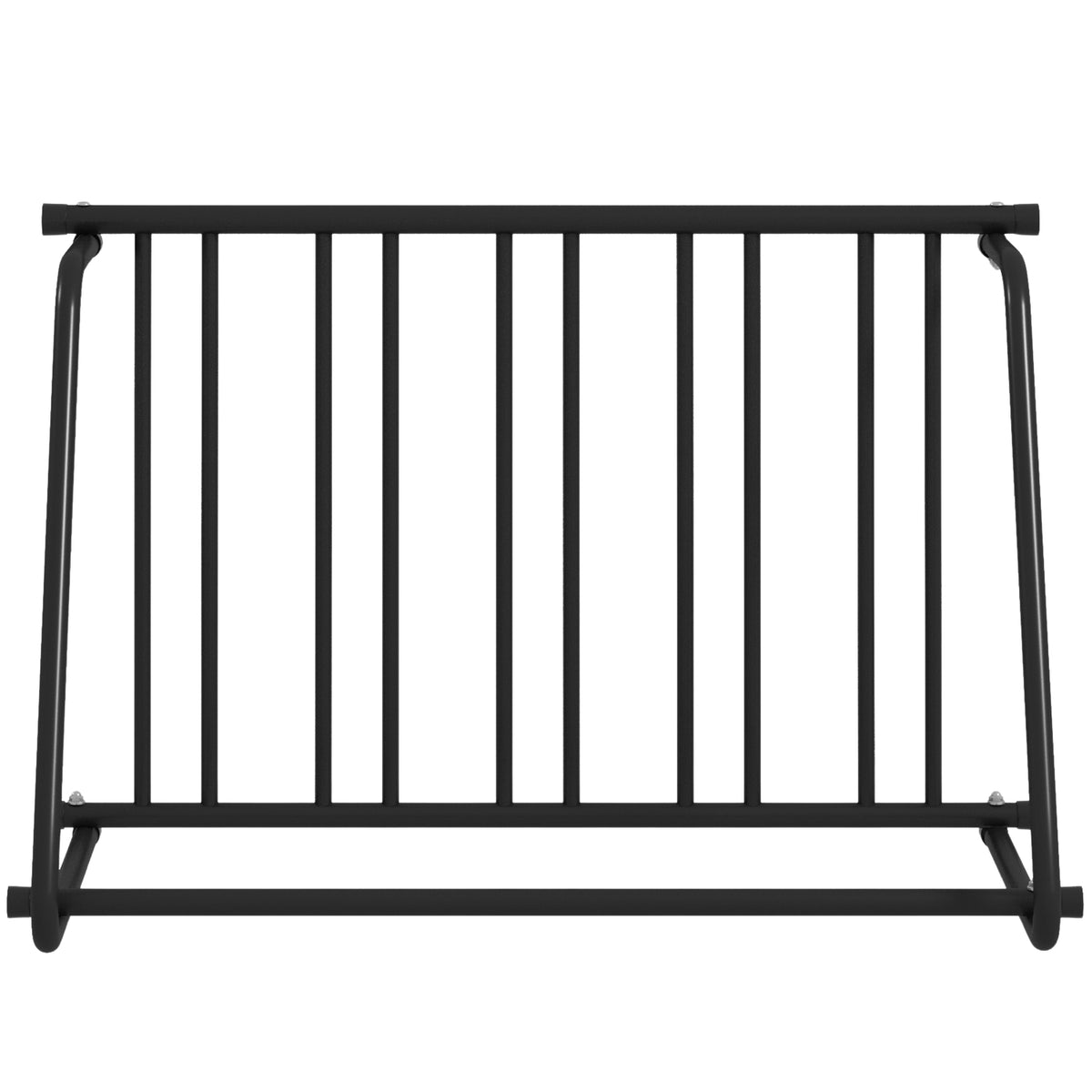 Bicycle Stand, Multiple Stand, Weatherproof, Up To 3 Bicycles, Steel, Black, 114X58X75Cm