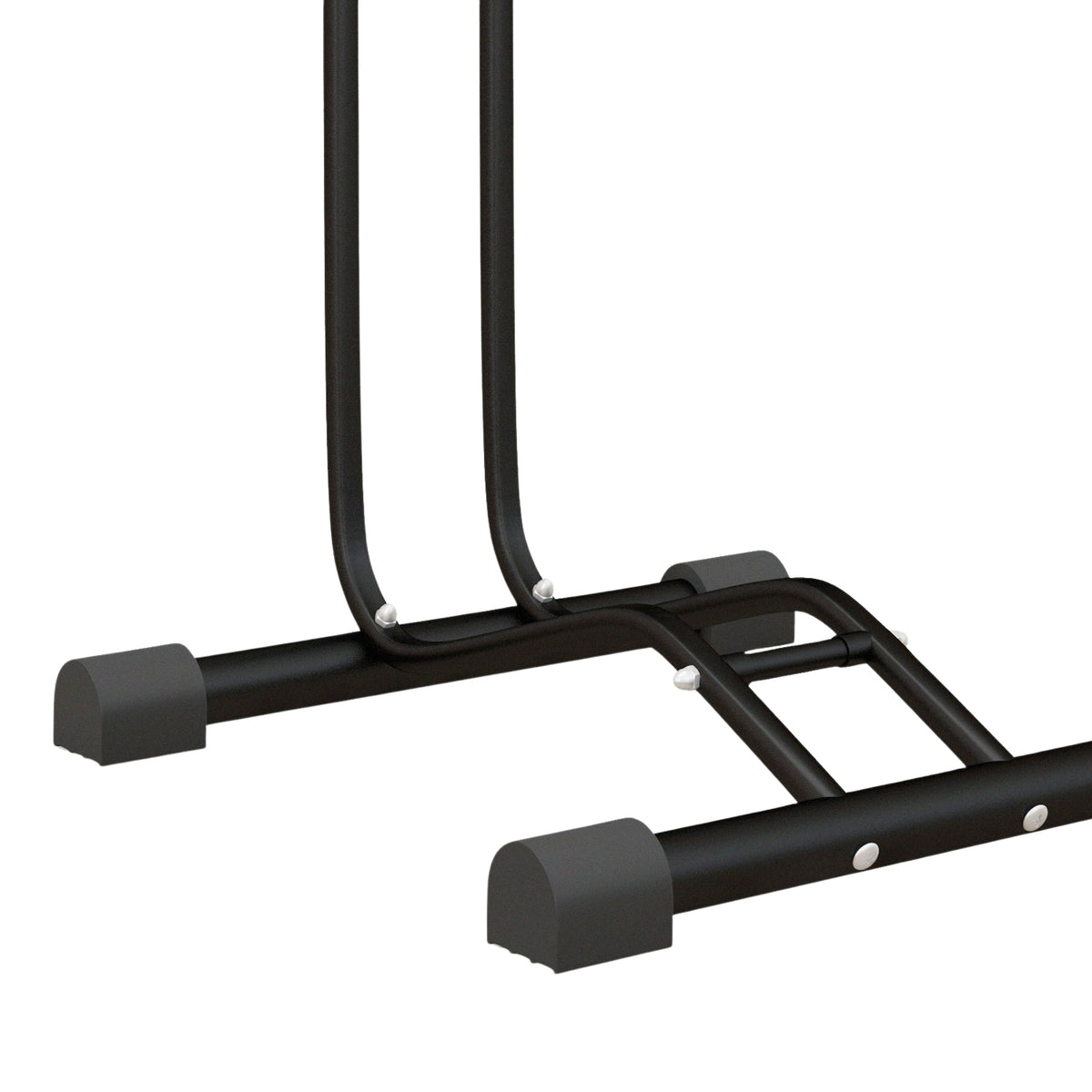 Bicycle Stand, Vertical Horizontal Bike Stand, Stand, Weatherproof, 45 x 44 x 118 cm, Metal