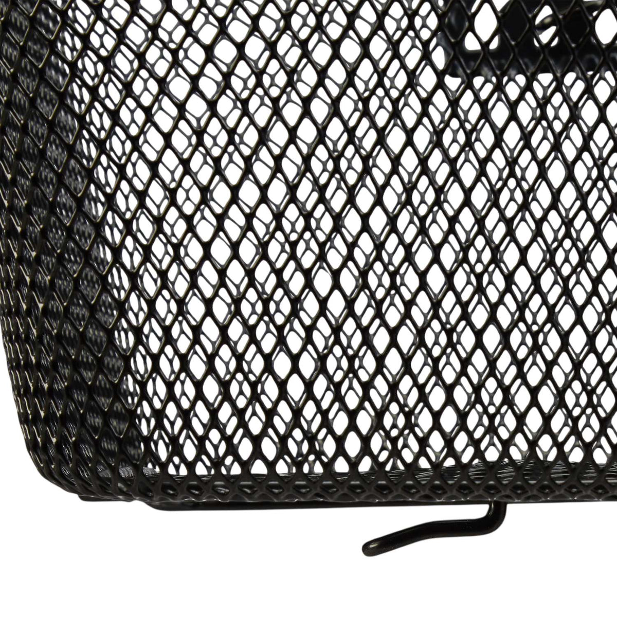Bicycle basket for luggage carrier