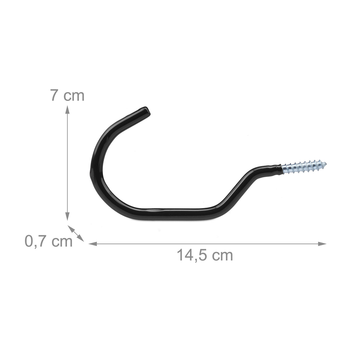 Bicycle hook set of 8
