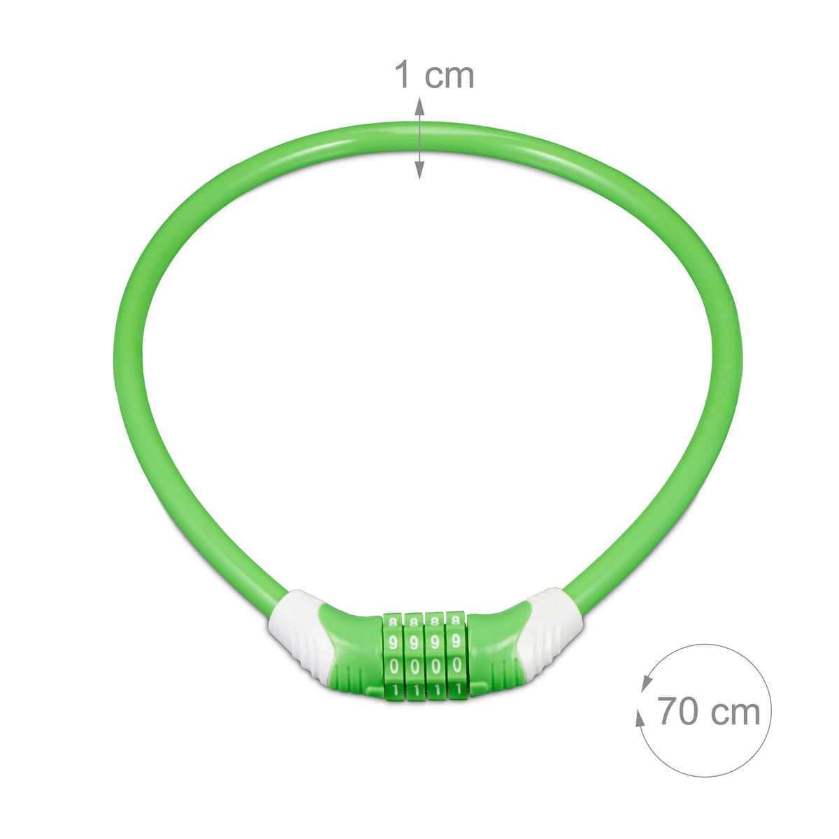 Bicycle lock child number combination