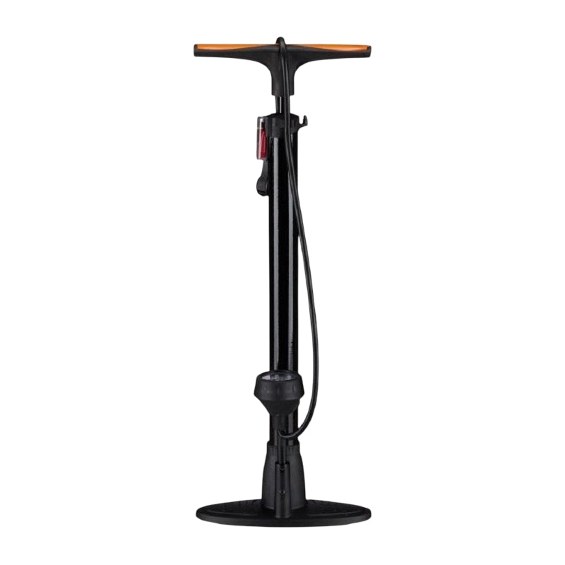 Bicycle pump with pressure gauge