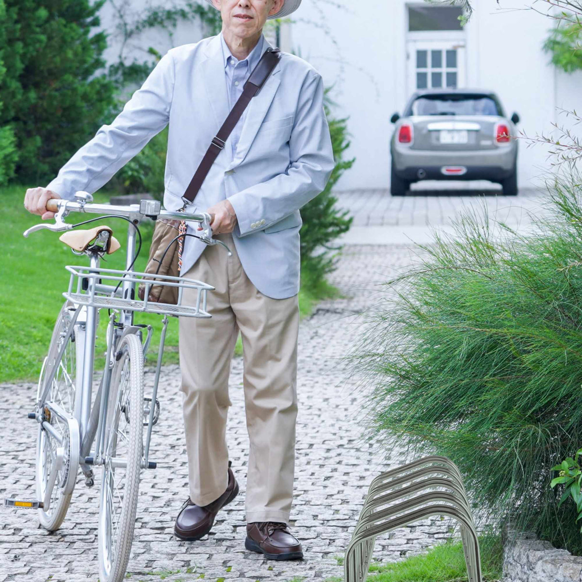 Bicycle rack for 5 bicycles