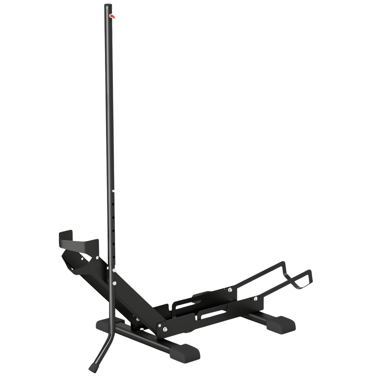Bicycle stand for bicycles steel bicycle holder with 80 mm tire width 75 x 41 x 81H cm black