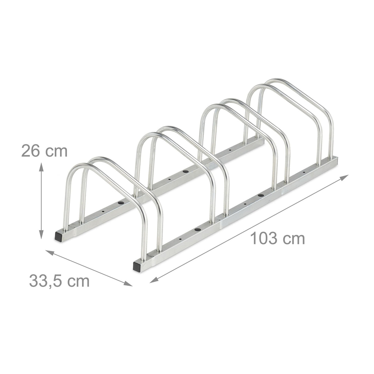Bike rack for 4 bikes