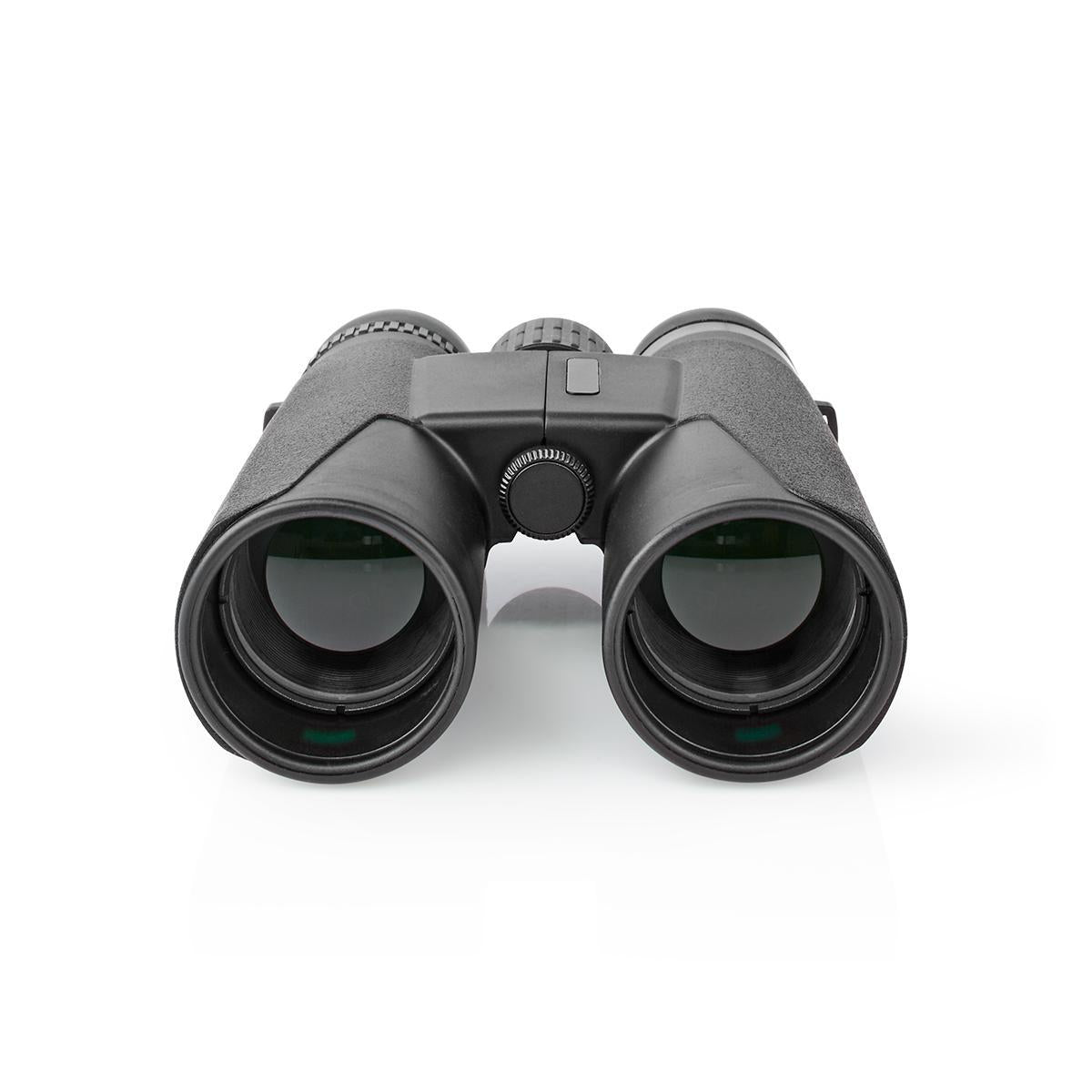 Binocular | Magnification: 10 x | Objective lens diameter: 42 mm | Field of view: 96 m | Suitcase included | Black
