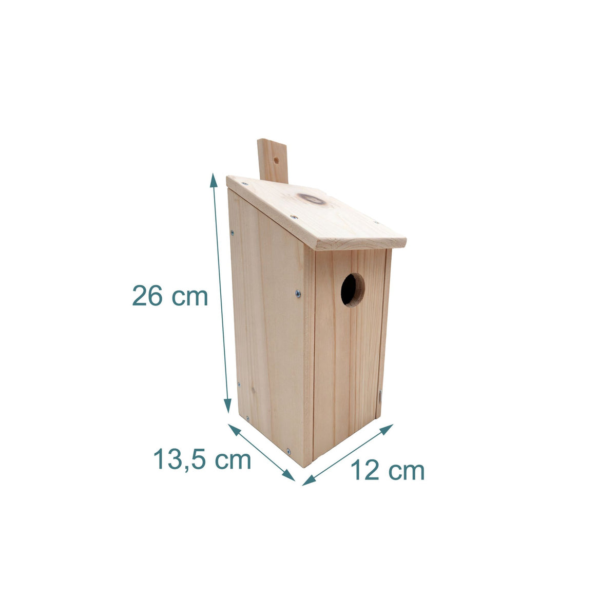 Birdhouse Kit Set, Fir Wood, For Tits & Sparrows