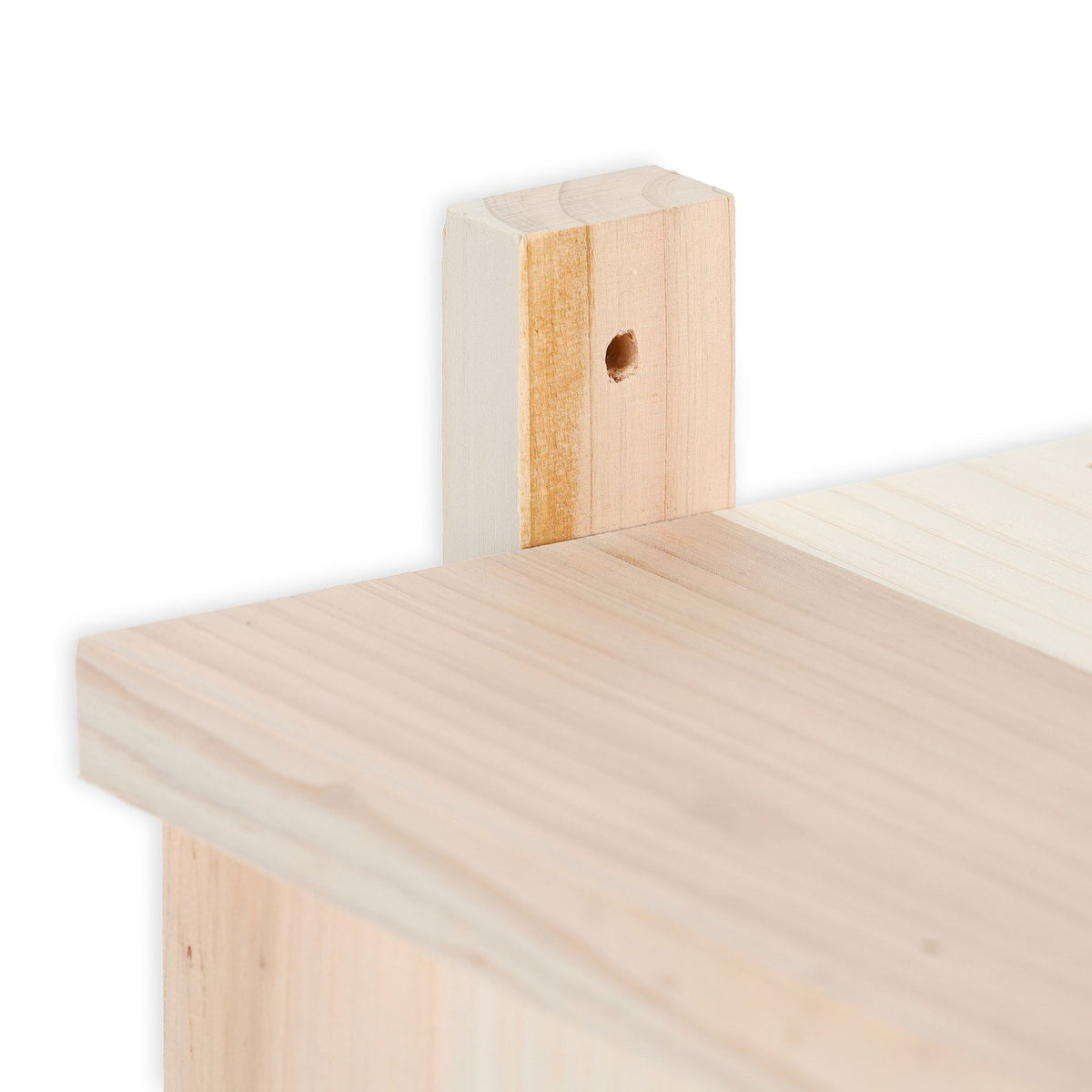Birdhouse Natural wood Half-cavity Birds