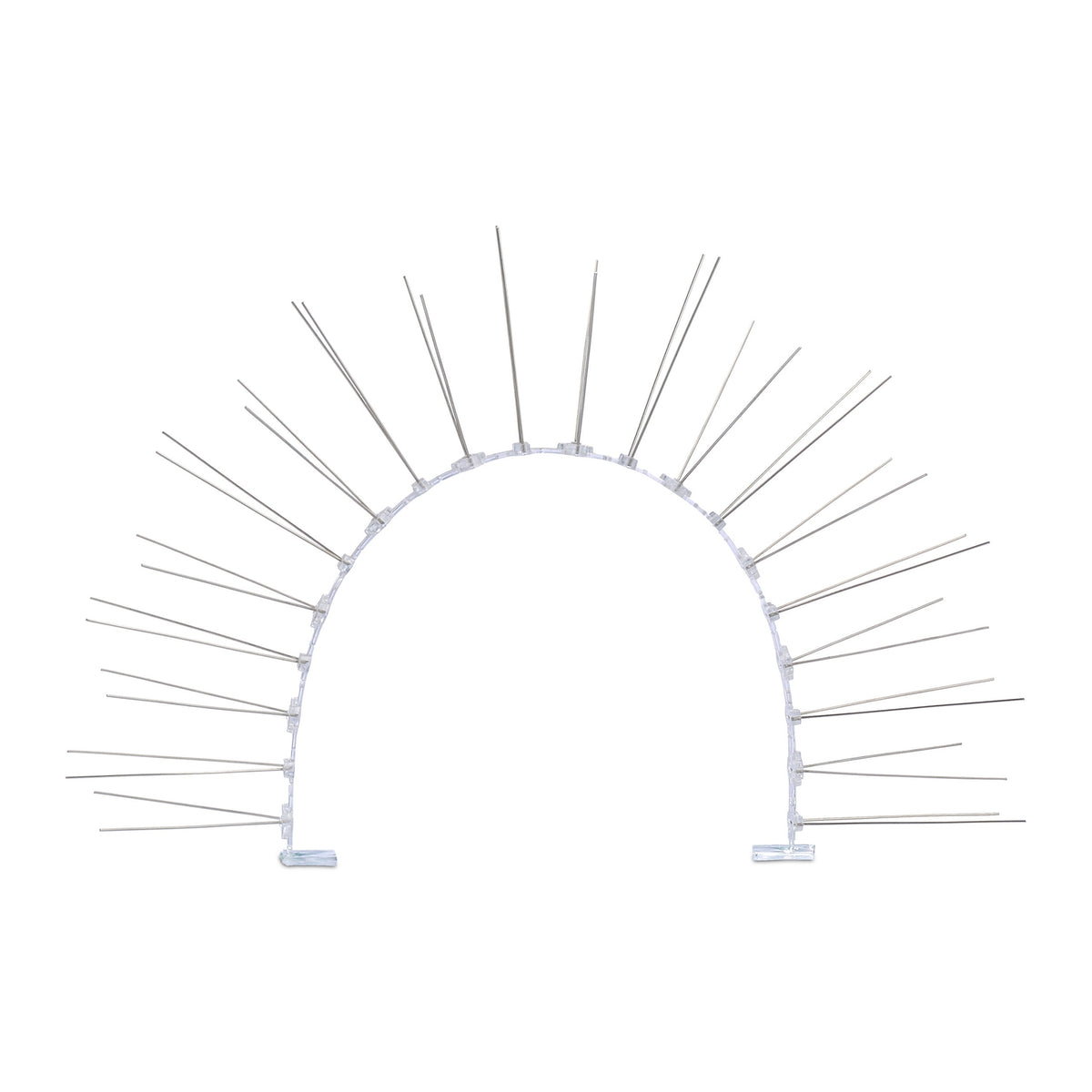 Bird repellent spikes, set of 6