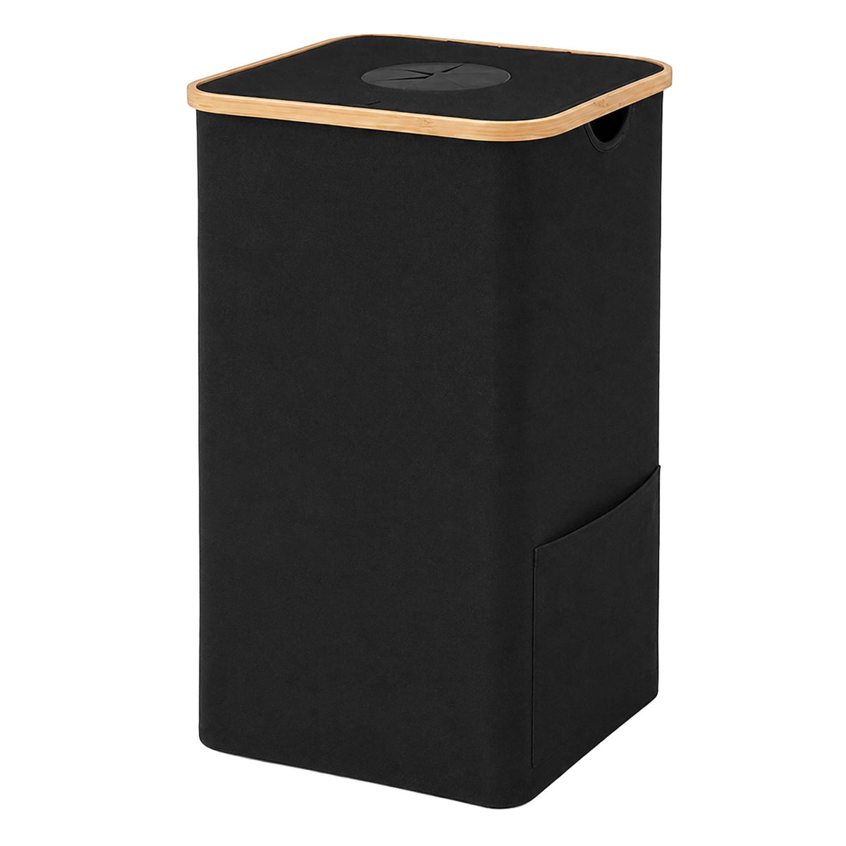 Black 100L Bottle Collection Bin with Removable Bag
