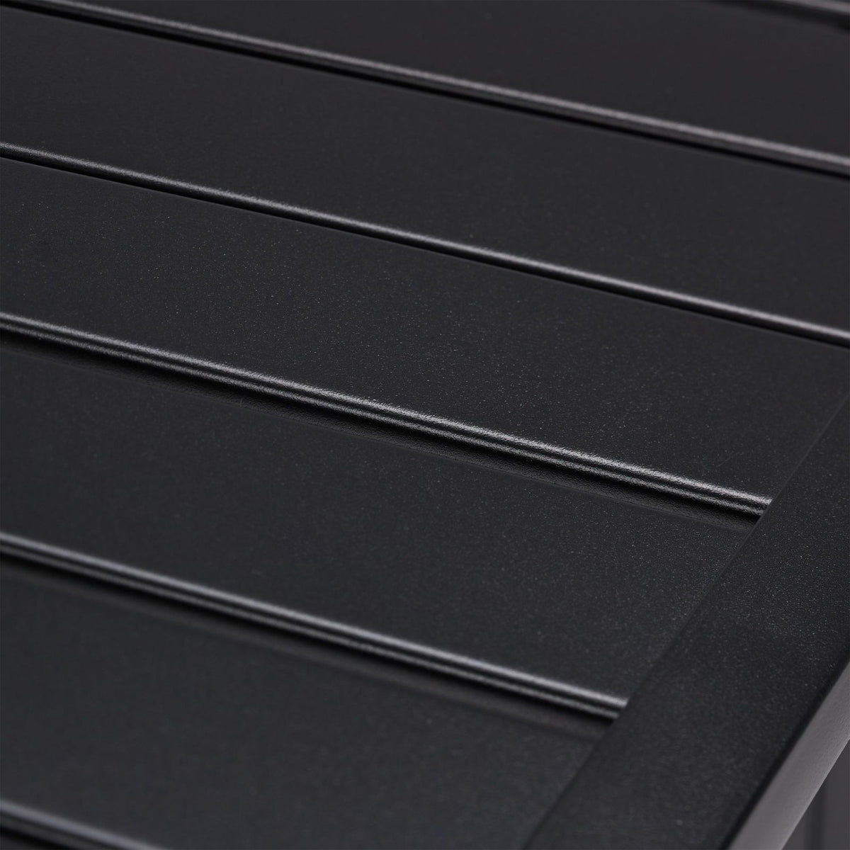 Black Garden Table