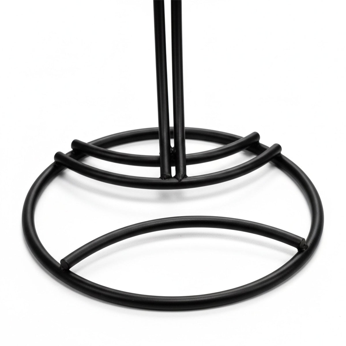 Black Metal Banana Stand – Fruit Holder for Kitchen
