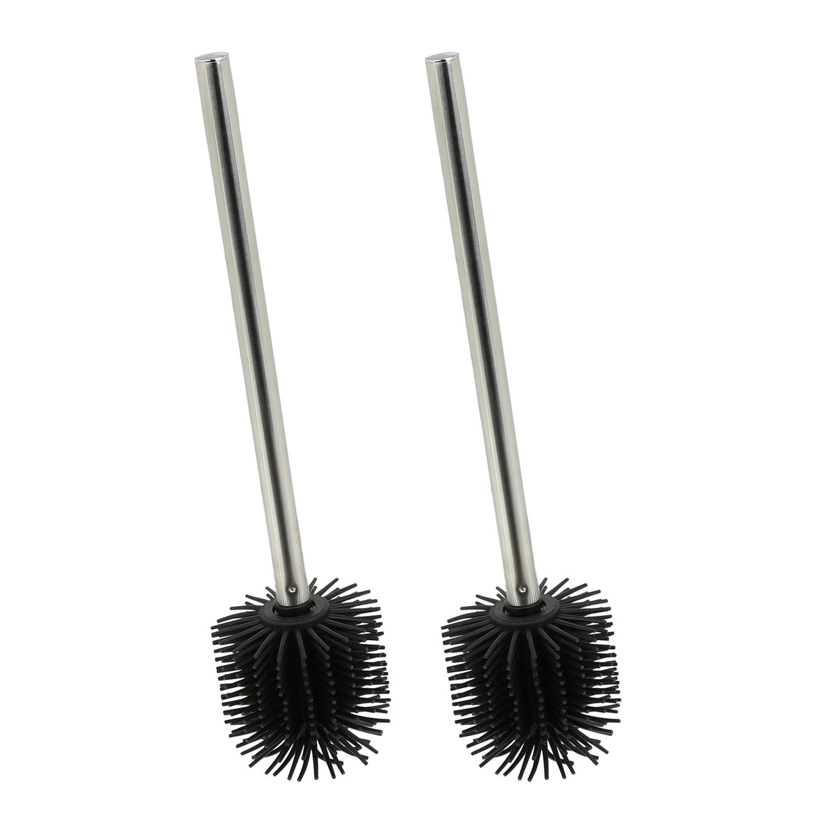 Black Silicone Toilet Brush