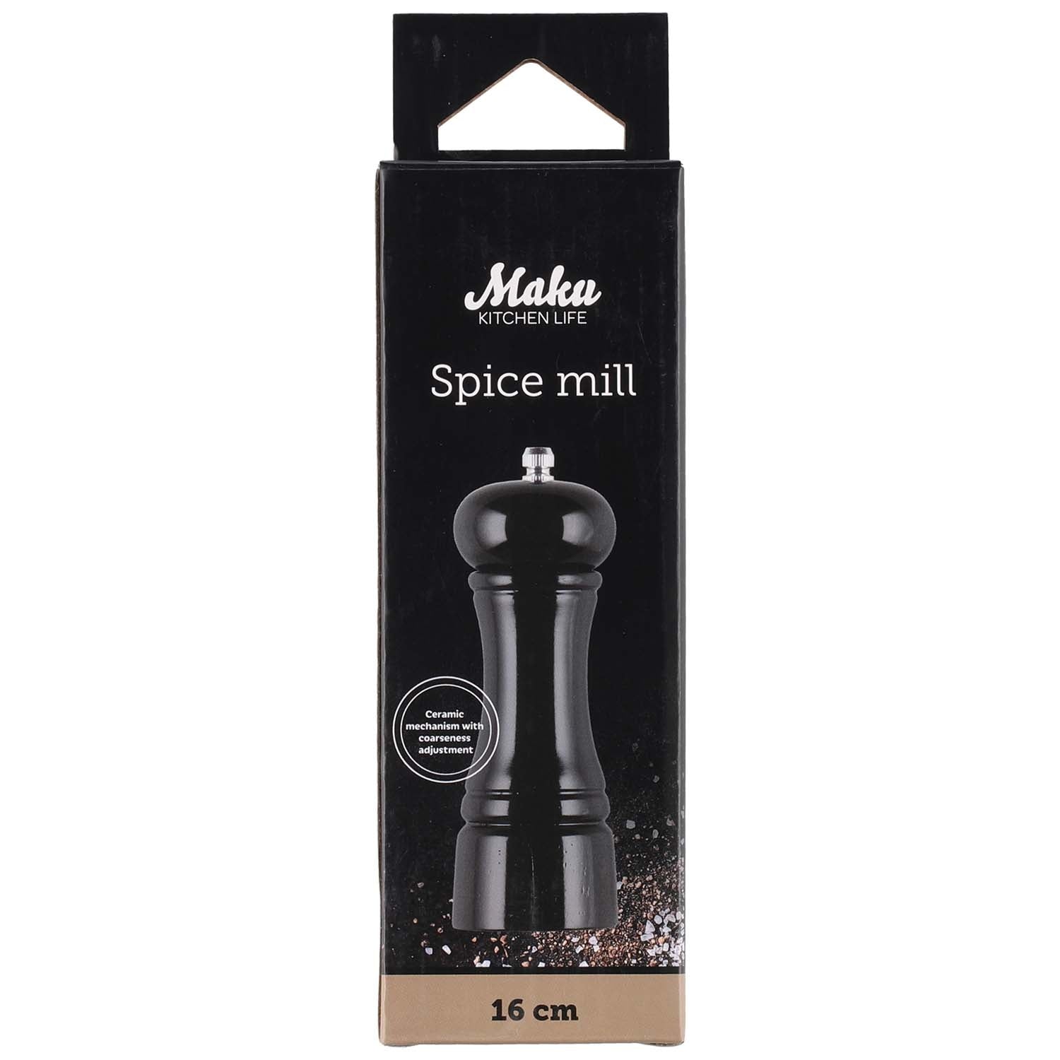 Black Spice Grinder, 16 cm