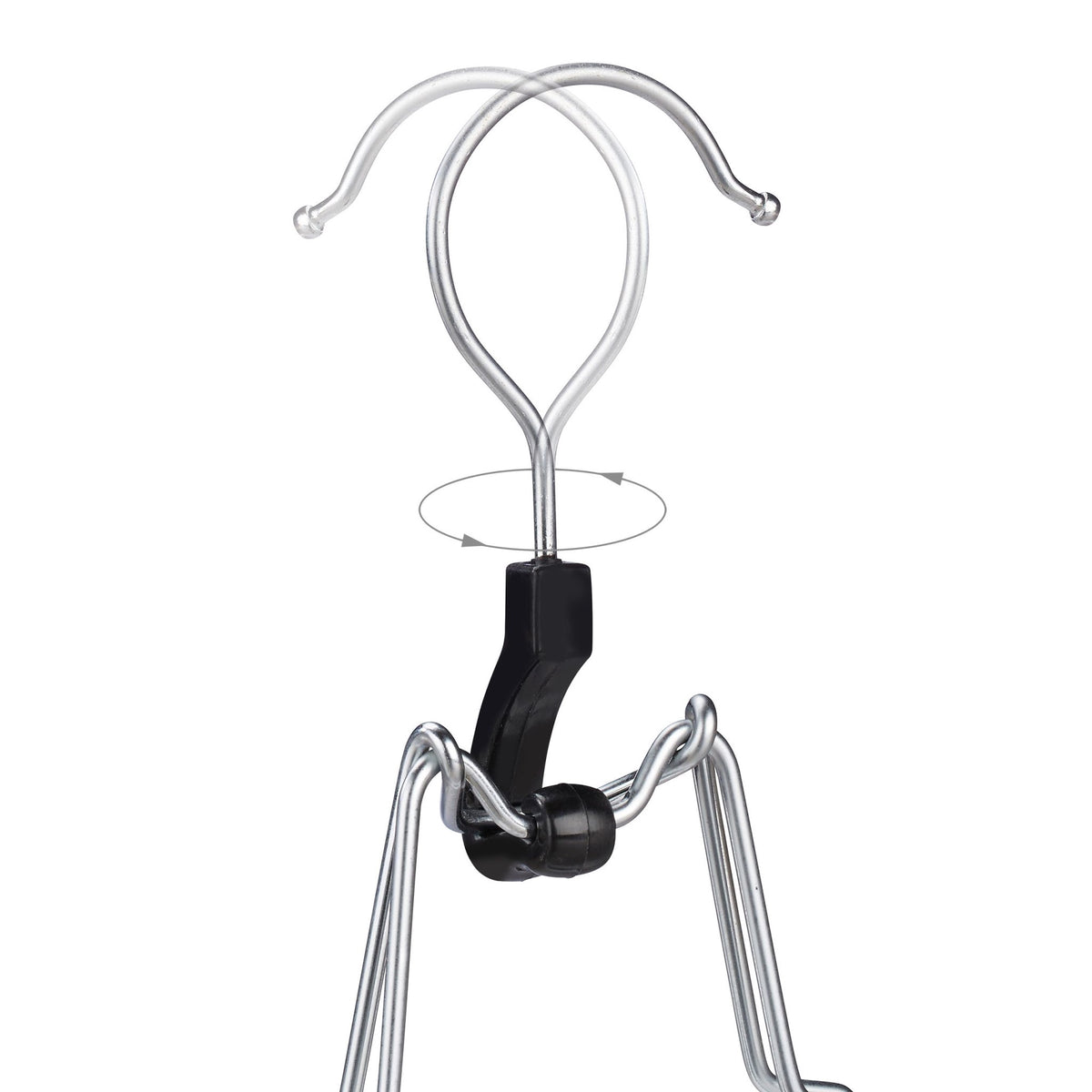 Black Trouser Hanger Pack of 12