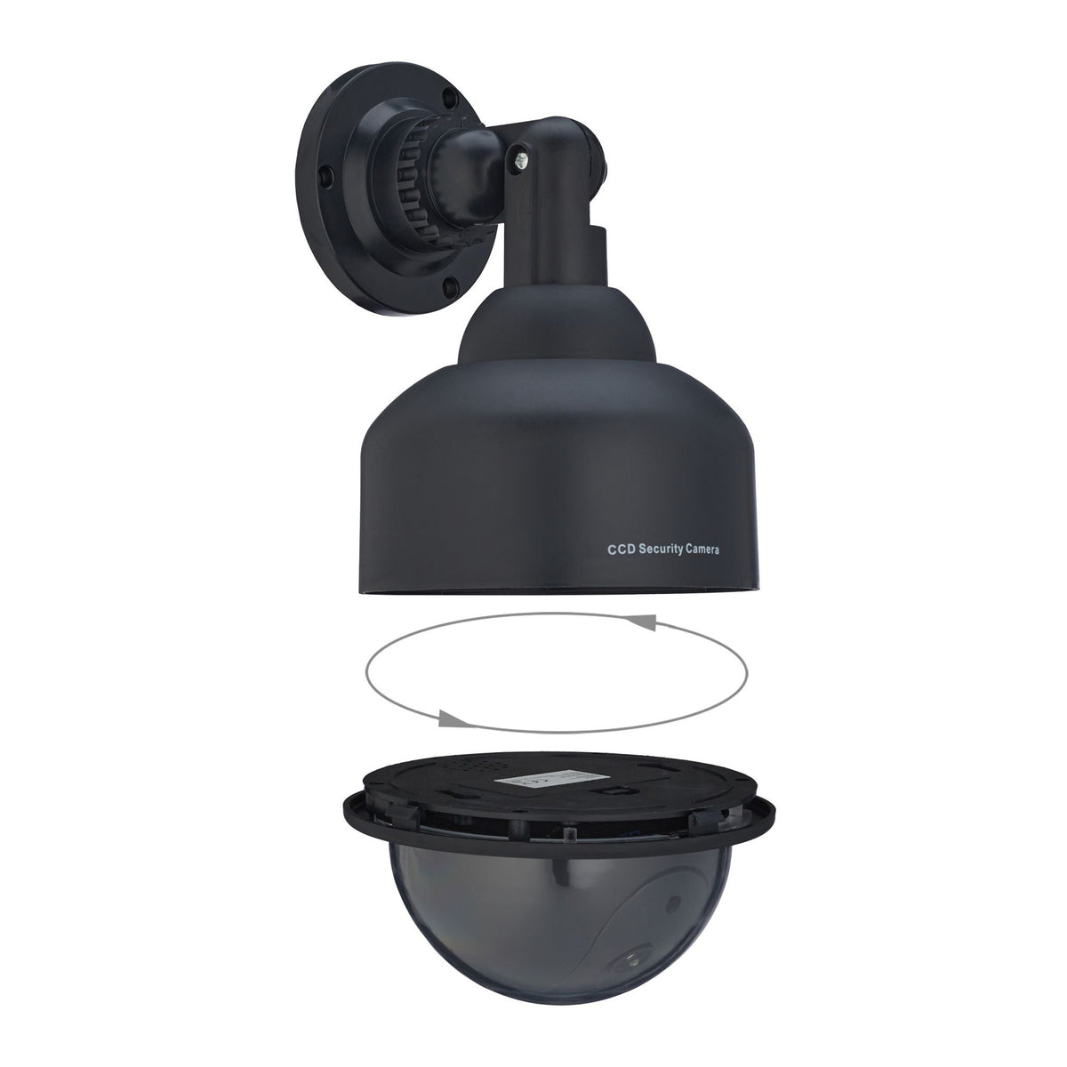 Black camera dummy domed mold set of 2