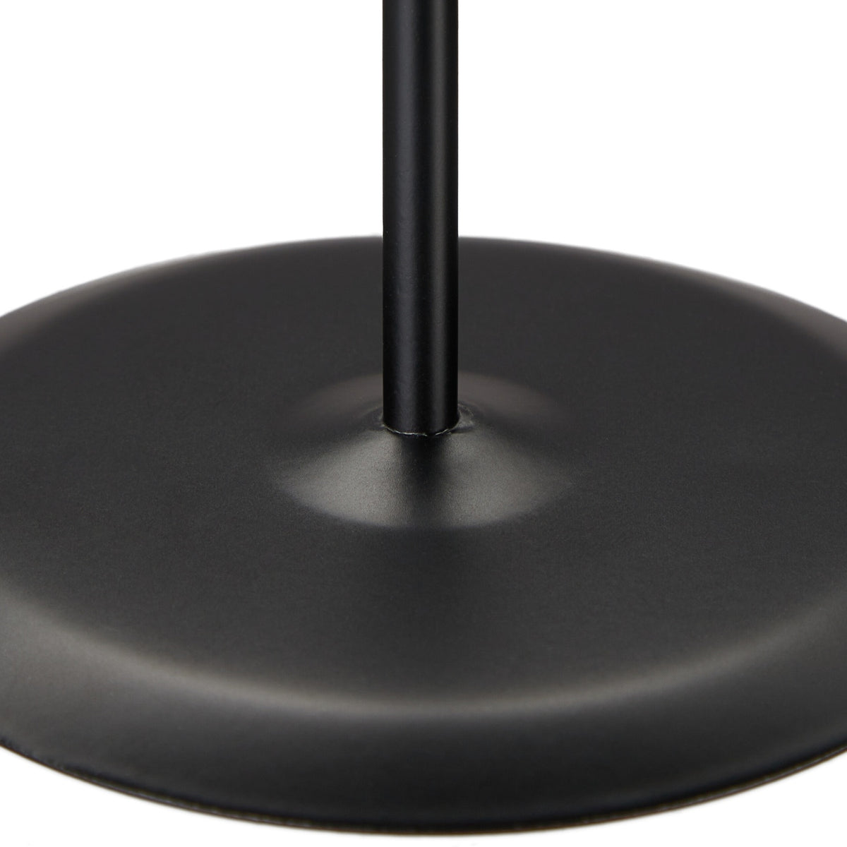 Black candle holder, set of 2