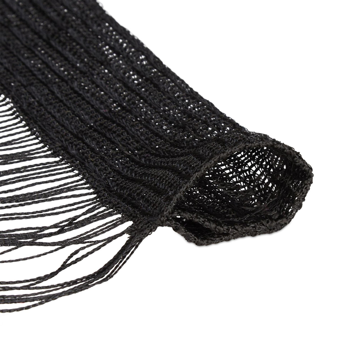 Black draperies