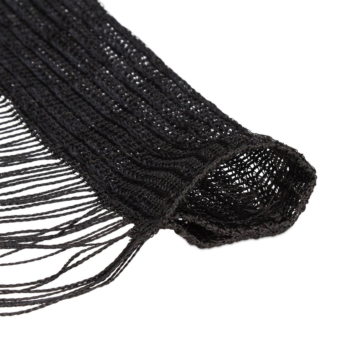 Black draperies