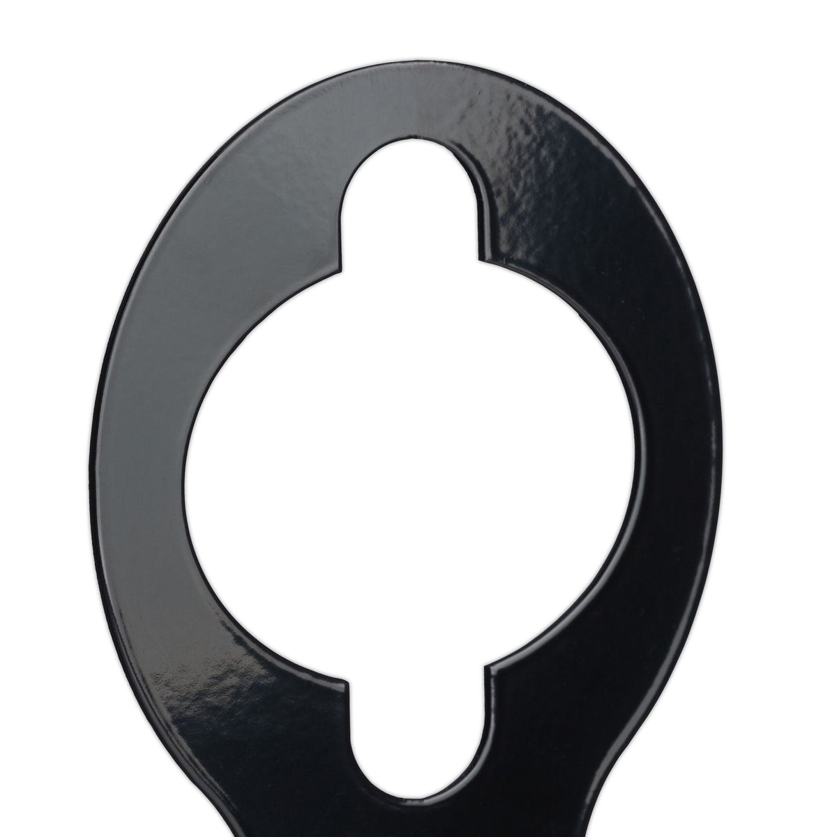 Black hose holder set of 2