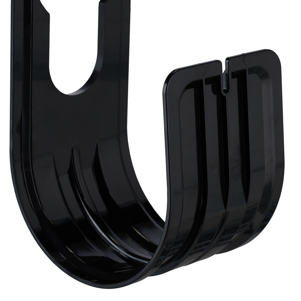 Black hose holder set of 4