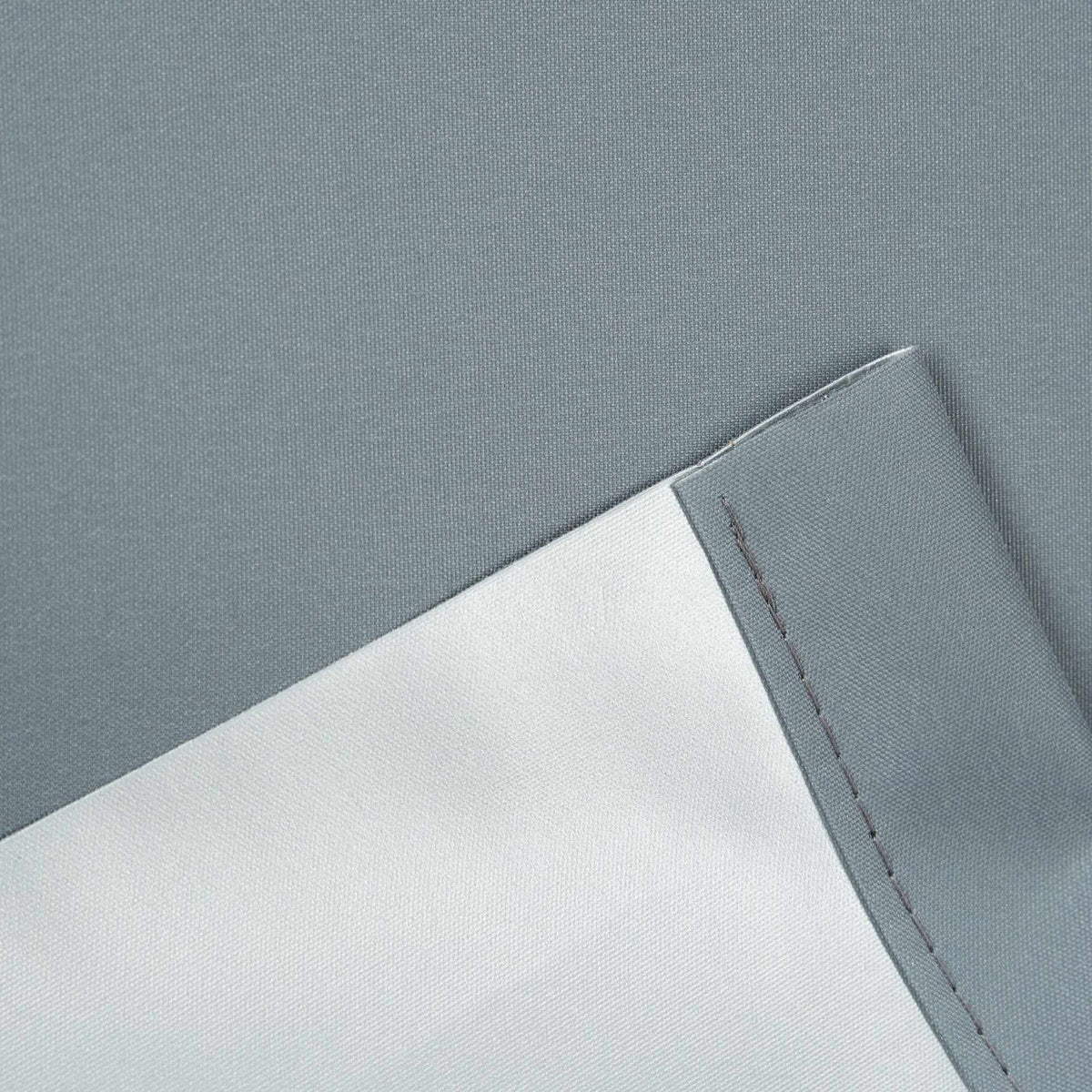 Blackout curtain gray 60 to 120 wide