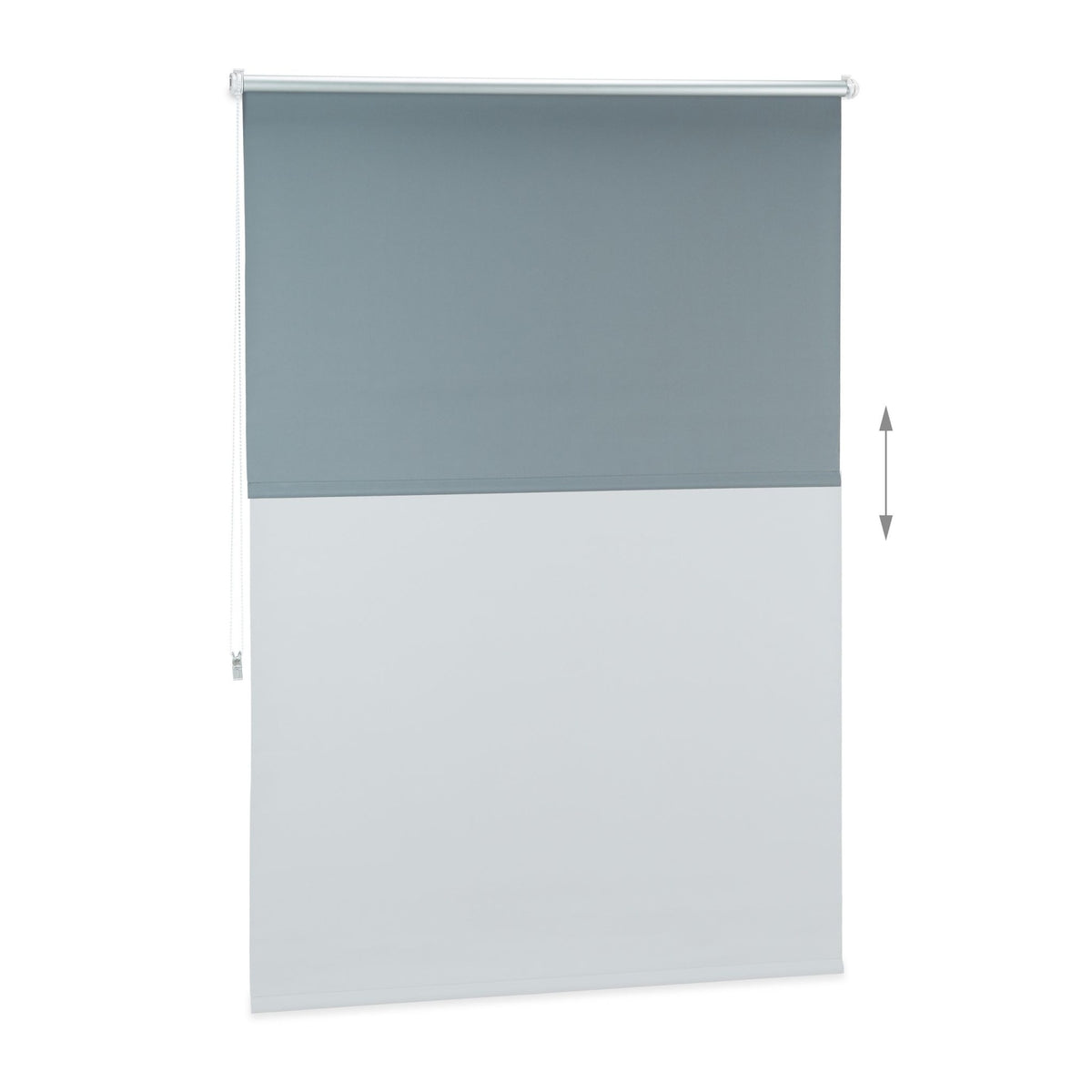 Blackout curtain gray 60 to 120 wide