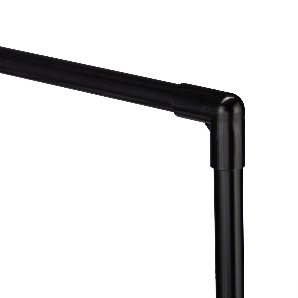 Black shoe shelf