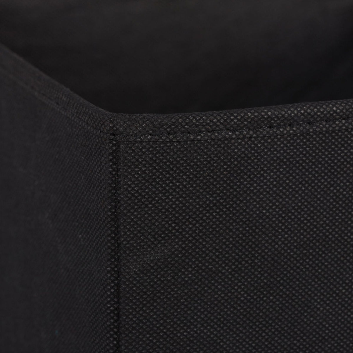 Black storage box in set of 2