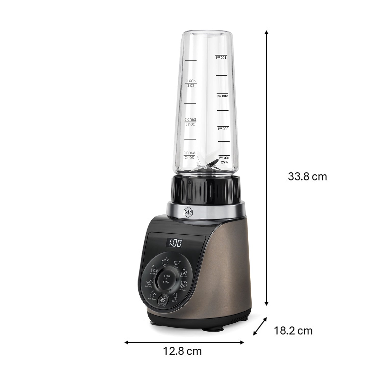 Blender, 1000W, 8 Auto Programs, 700ml To-Go Bottle