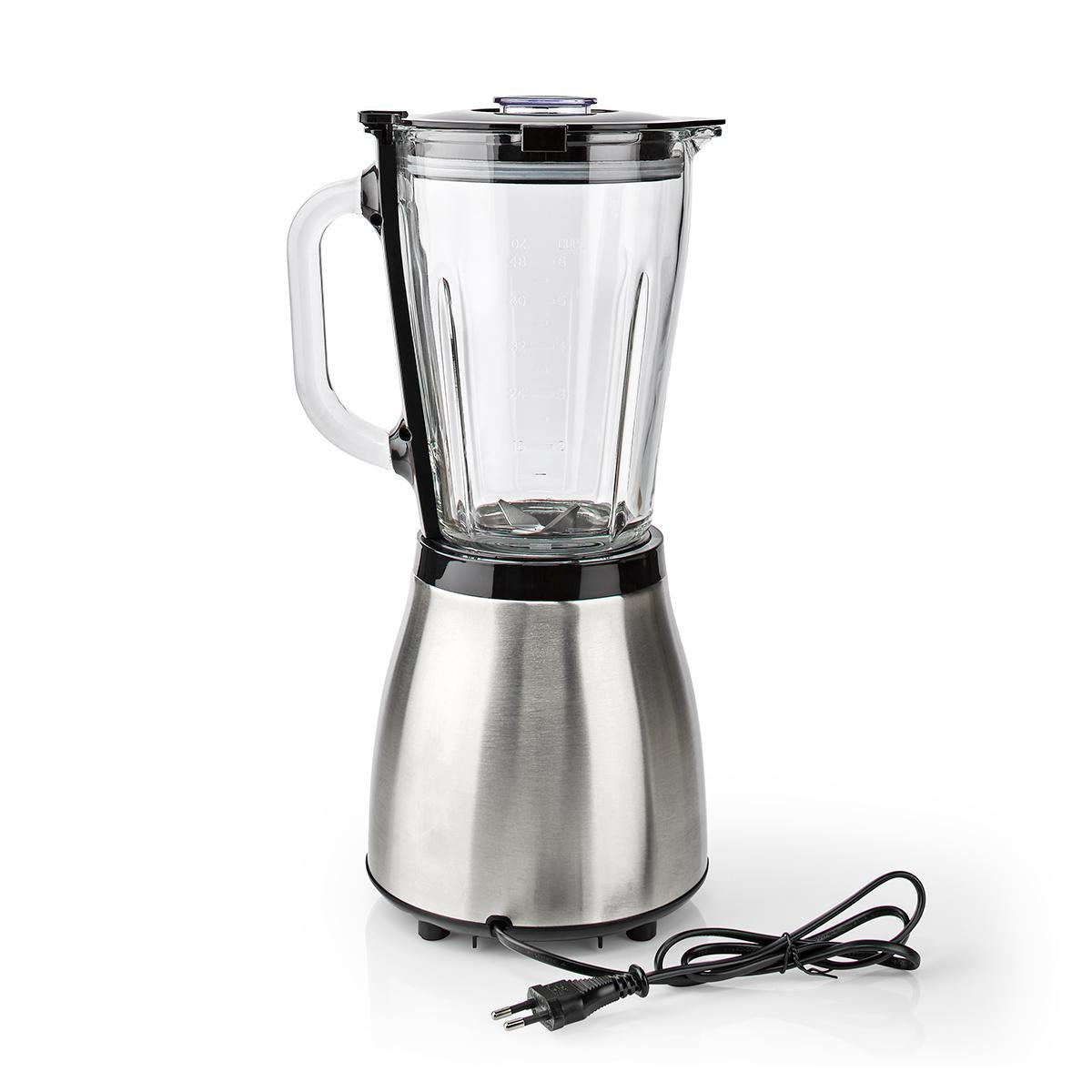 Blender | 800 W | 1.5 l | Glass | 2 speed setting | Silver / Black