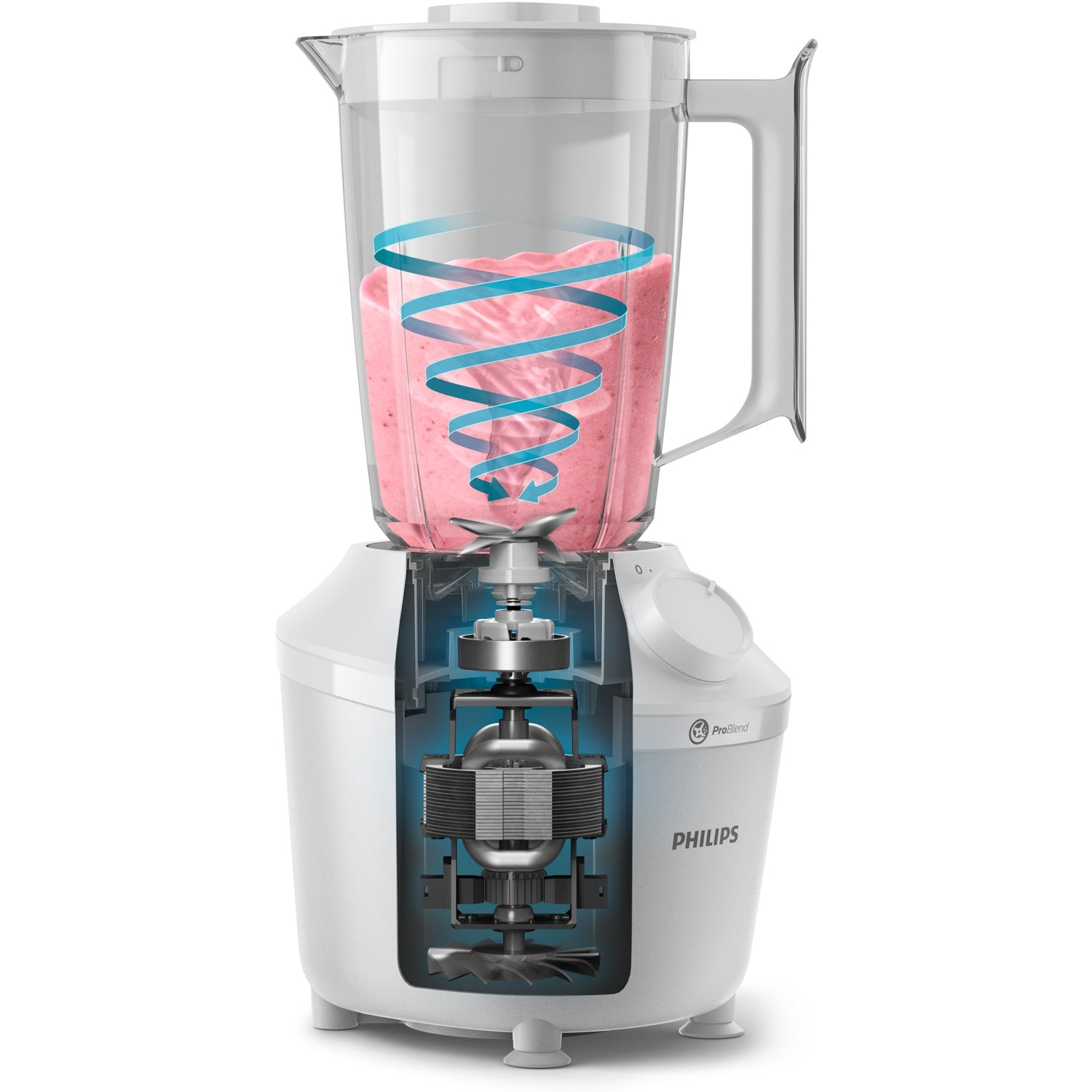 Blender HR2041/00 Mixer ProBlend technology 450W 1.9l