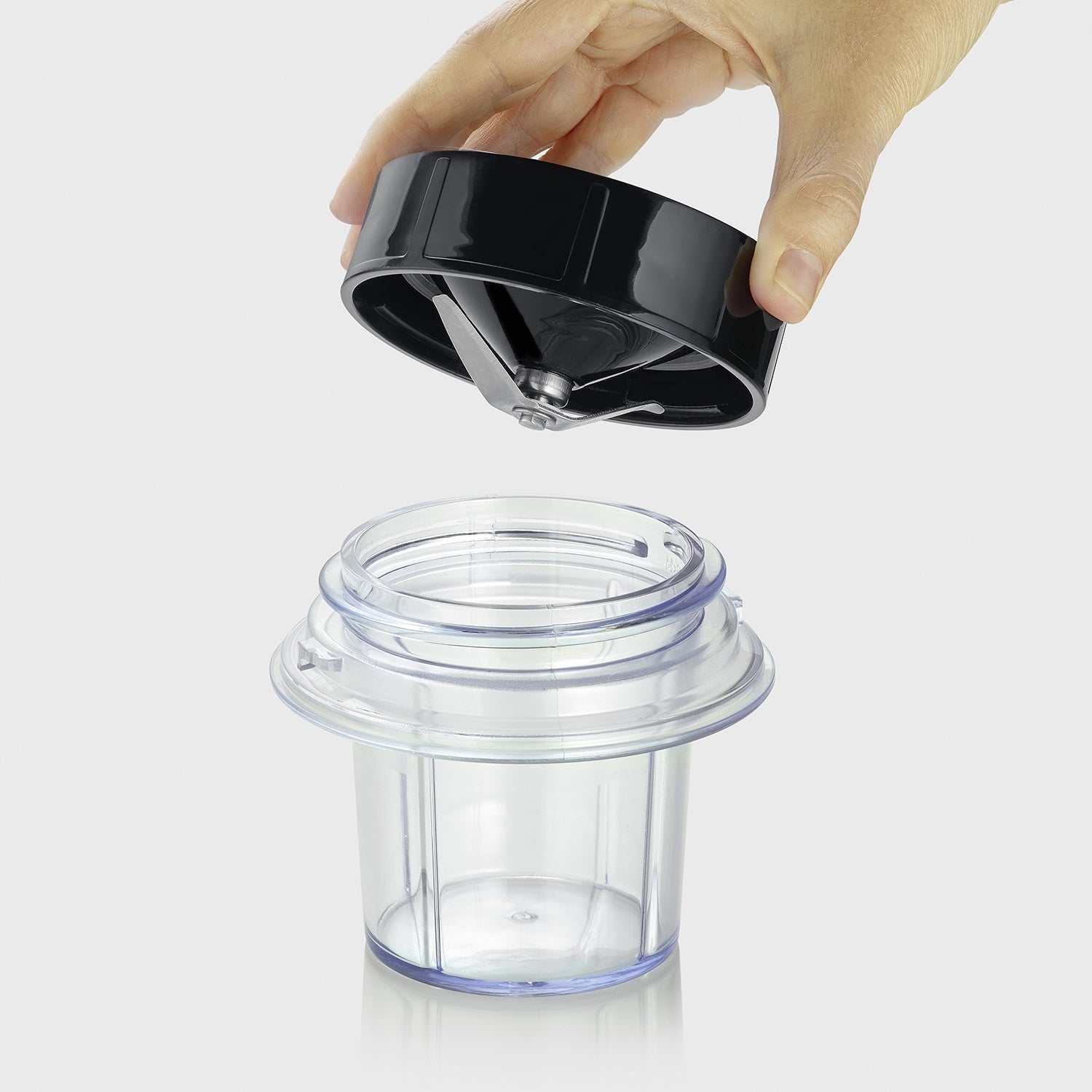 Blender With 1.5L Glass Jug, 600W, Smoothie Cup, Chopper