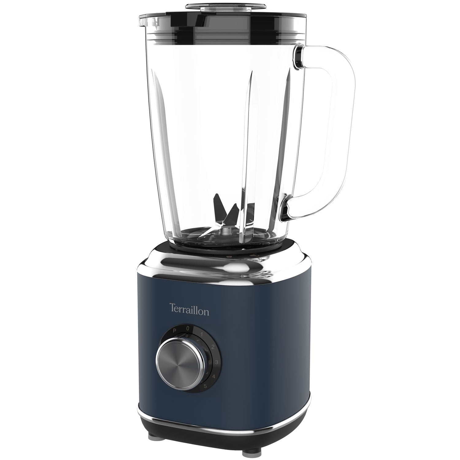 Blender with 1.75L Glass Bowl, 1000W, 5 Speeds