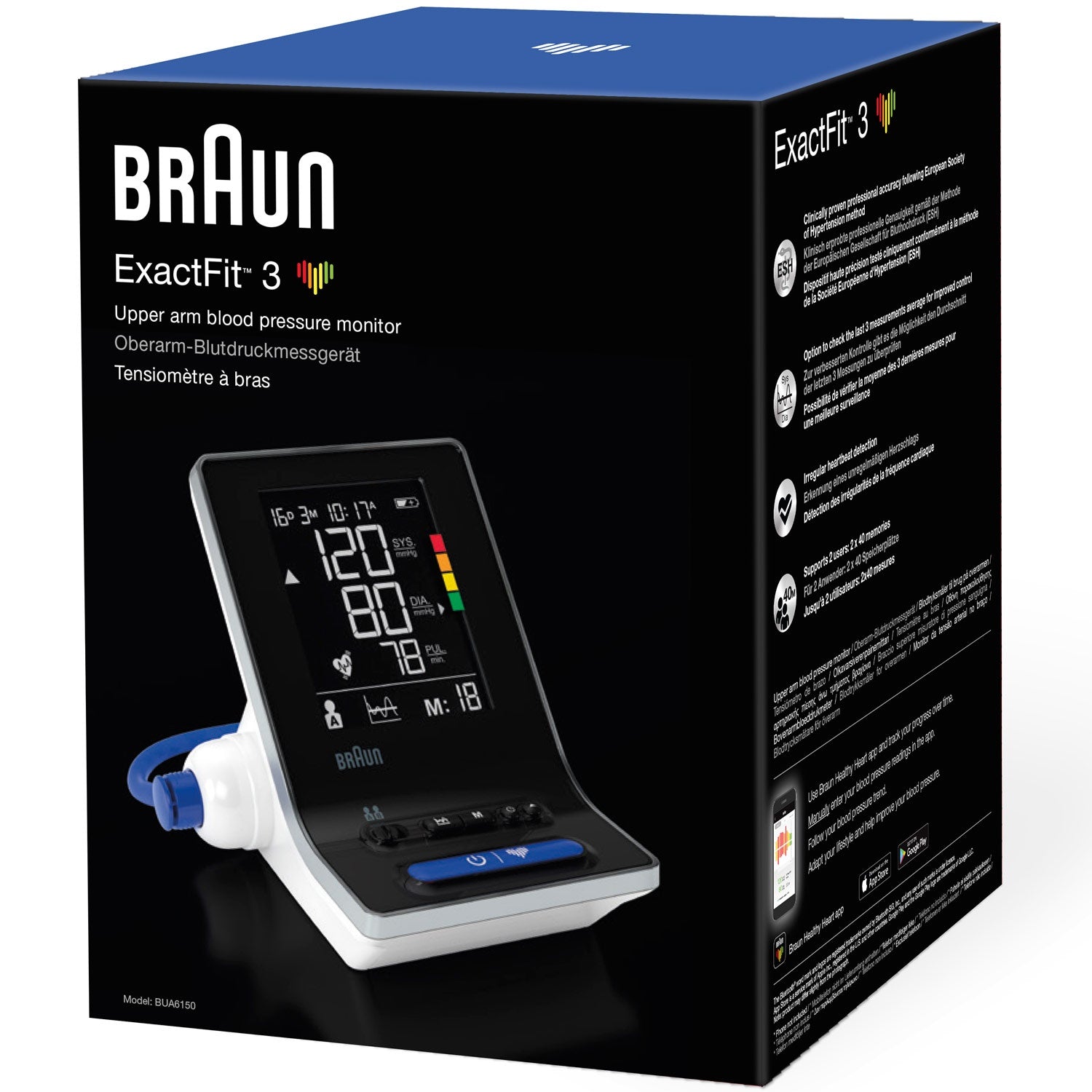 Blood pressure monitor Exact Fit 3 BUA6150WE