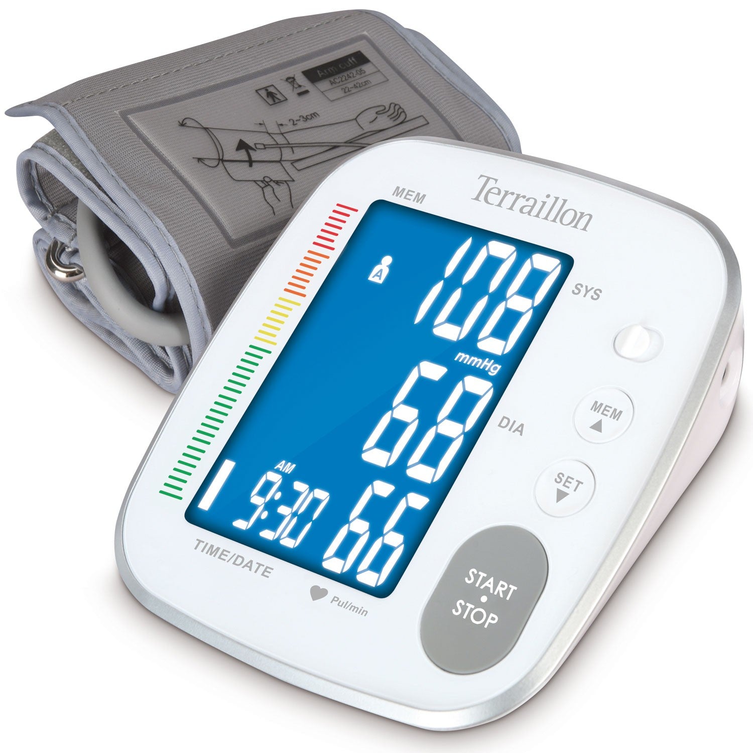 Blood pressure monitor Tensio Upper arm 13829