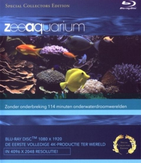 Blu-Ray Aquarium Screensaver – 3 Scenic Sea Views