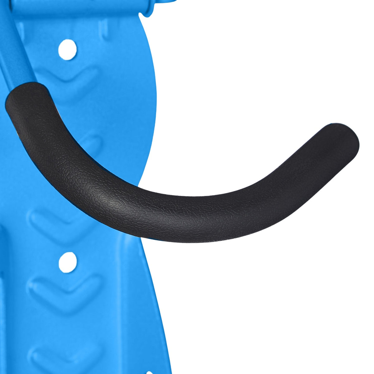 Blue bicycle wall bracket set of 2