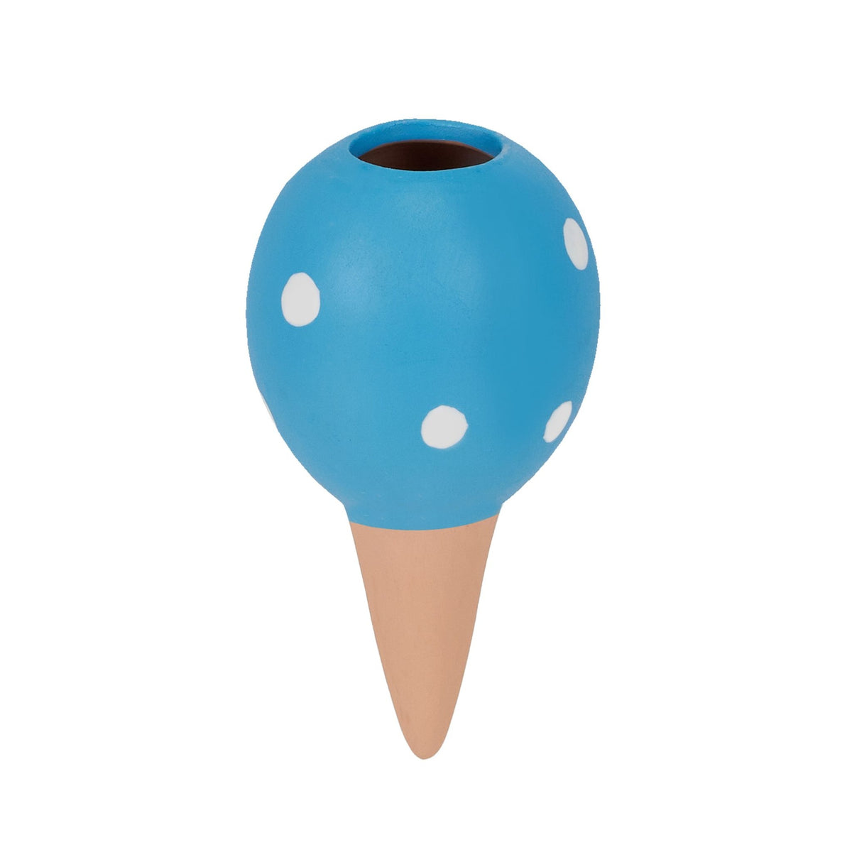 Blue clay cones - set of 4