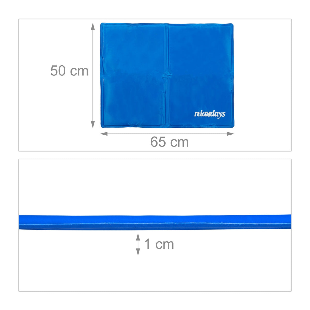 Blue cooling mat for dogs