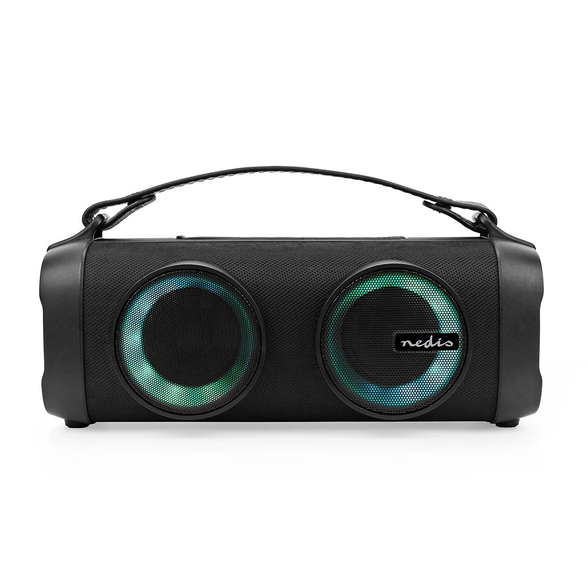 Bluetooth® Party Boombox | 5 hours | 2.0 | 24 W| Media playback: AUX / USB | Can be paired | Carrying handle | Party lights | Variety
