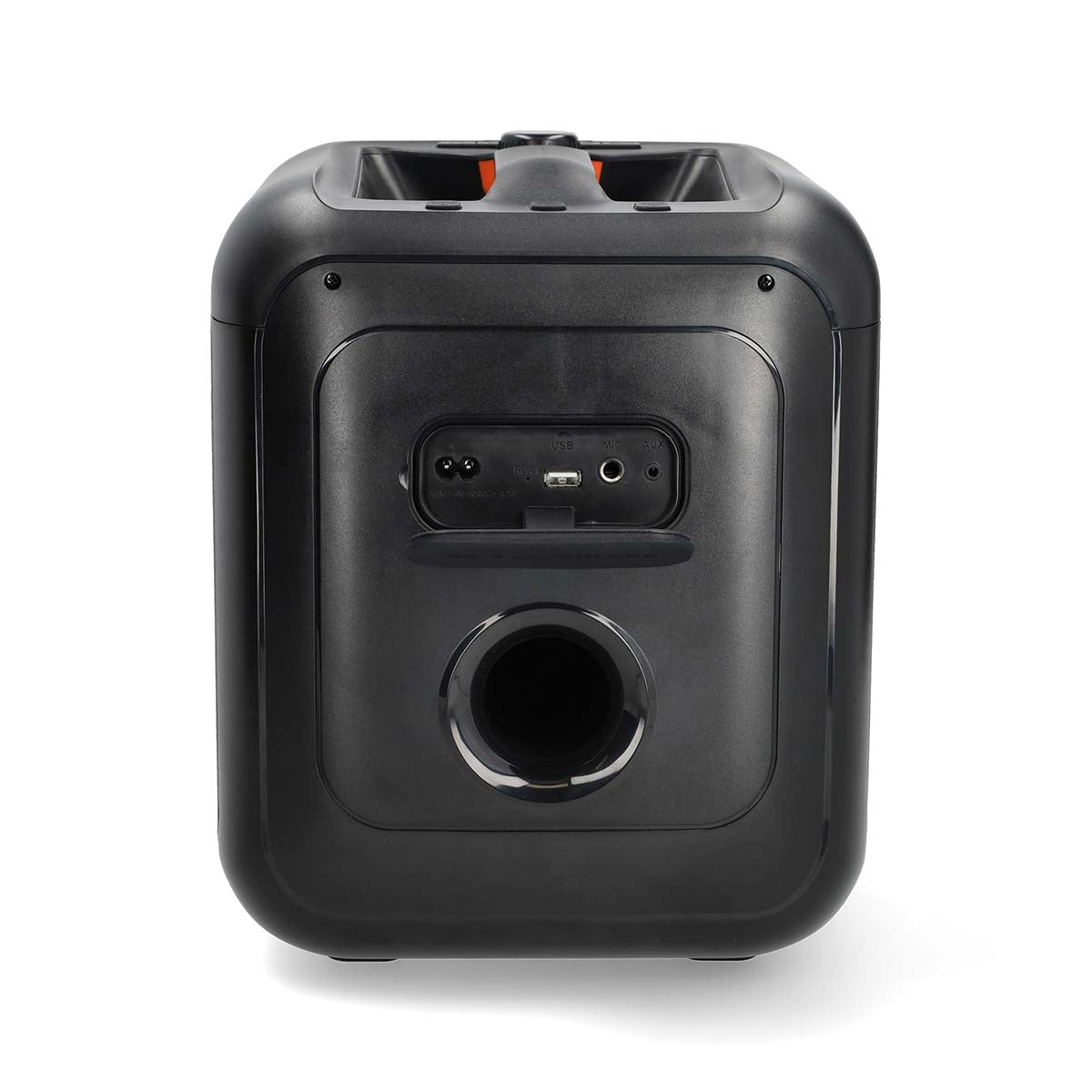 Bluetooth® Party Speaker | Maximum battery play time: 5 hrs | 150 W | Carrying handle | Party lights | Linkable | Equalizer | Black / Orange