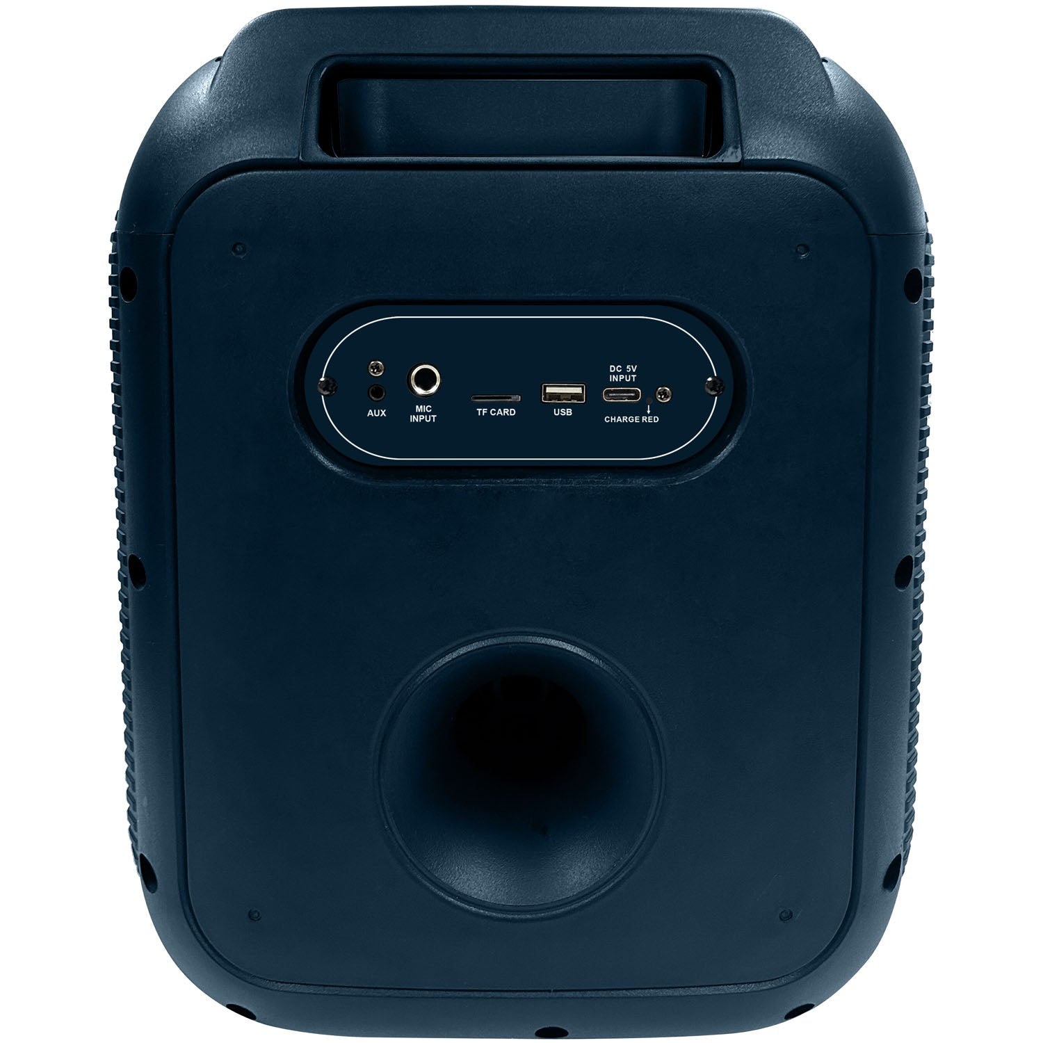 Bluetooth Party Speaker, RGB Lights, 40W, Blue