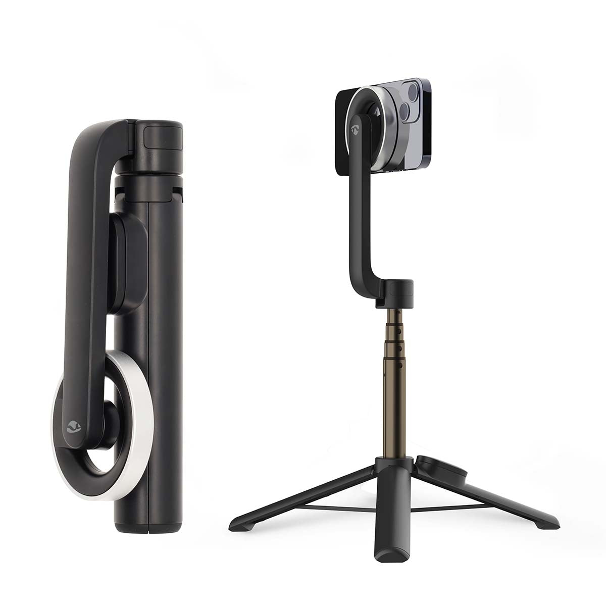 Bluetooth® Selfie Stick | Bluetooth® version: 5.0 | Maximum screen size: 7 " | Folded lenght: 17 cm | Unfolded length: 61 cm | Maximum weight capacity: 1000 g | Battery Powered