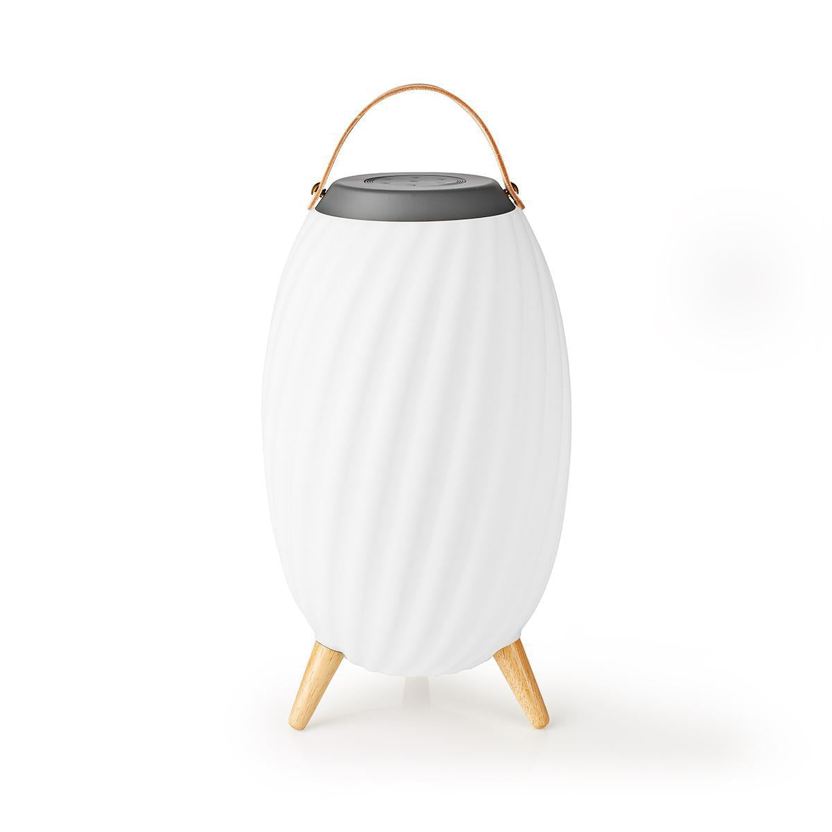 Bluetooth speaker with mood lighting | 6 hours | Ambient design | 60 W | Mono | RGB / Warm White | IPX5 | Syncable | Grey/White