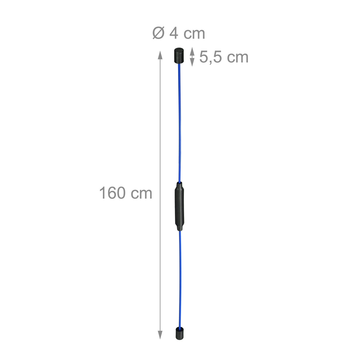 Blue vibration wand