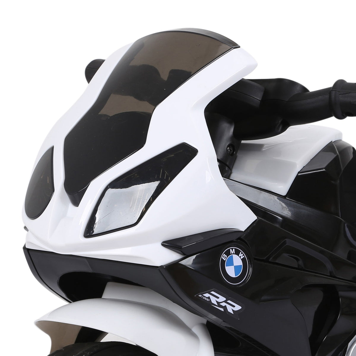 Bmw S1000Rr Licensed Electric Children'S Motorcycle Children'S Vehicle With Battery, Tricycle, Steel, Black, 66X37X44 Cm