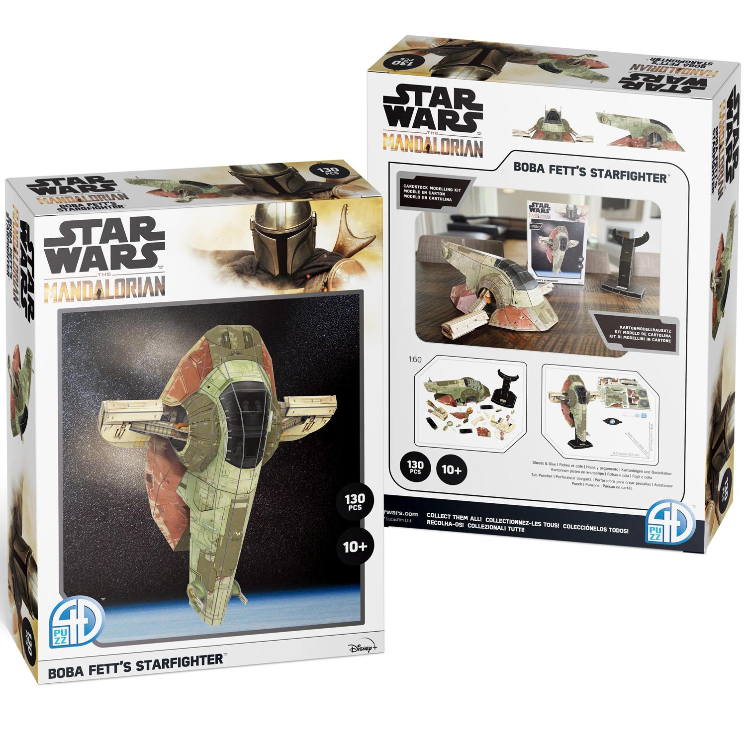Boba Fett's Starfighter 3D Puzzle 130 pcs