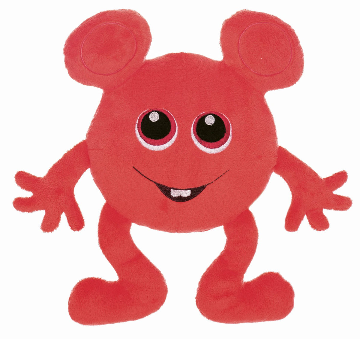 Bobbo Plush Toy, Red, 26cm, Machine Washable