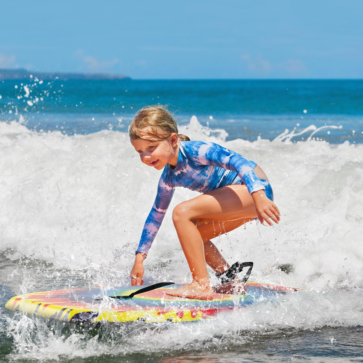 Bodyboard, 33–41 Inch EPS Core, XPE Deck, Wrist Leash